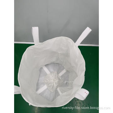 White kaolin PP FIBC bag